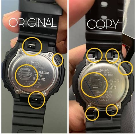 how do you know if g shock watch is fake|authentic g shock watches.